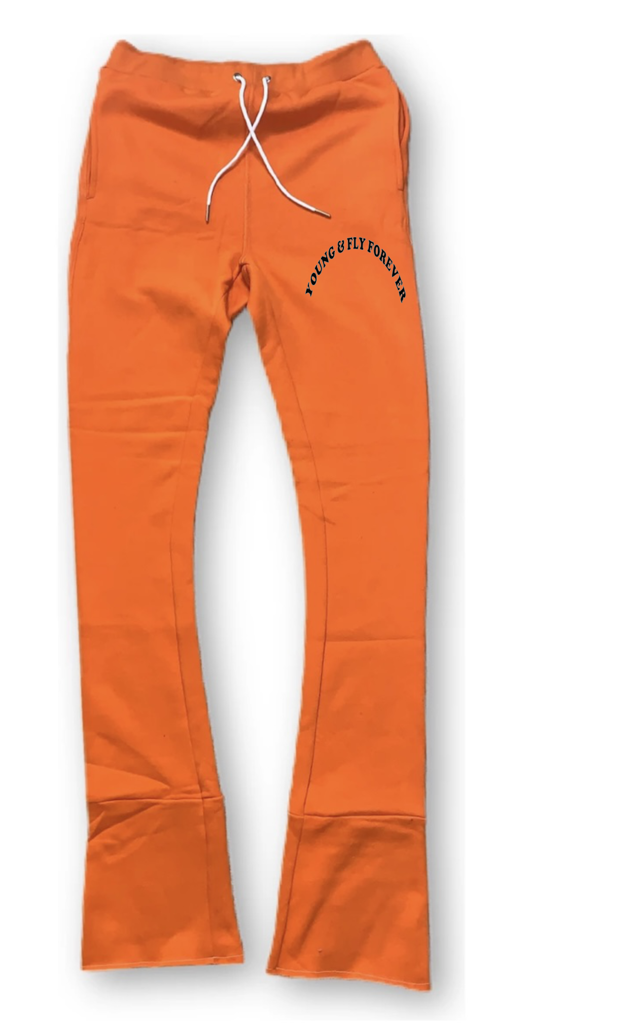 NEW! stacked joggers (ORANGE)