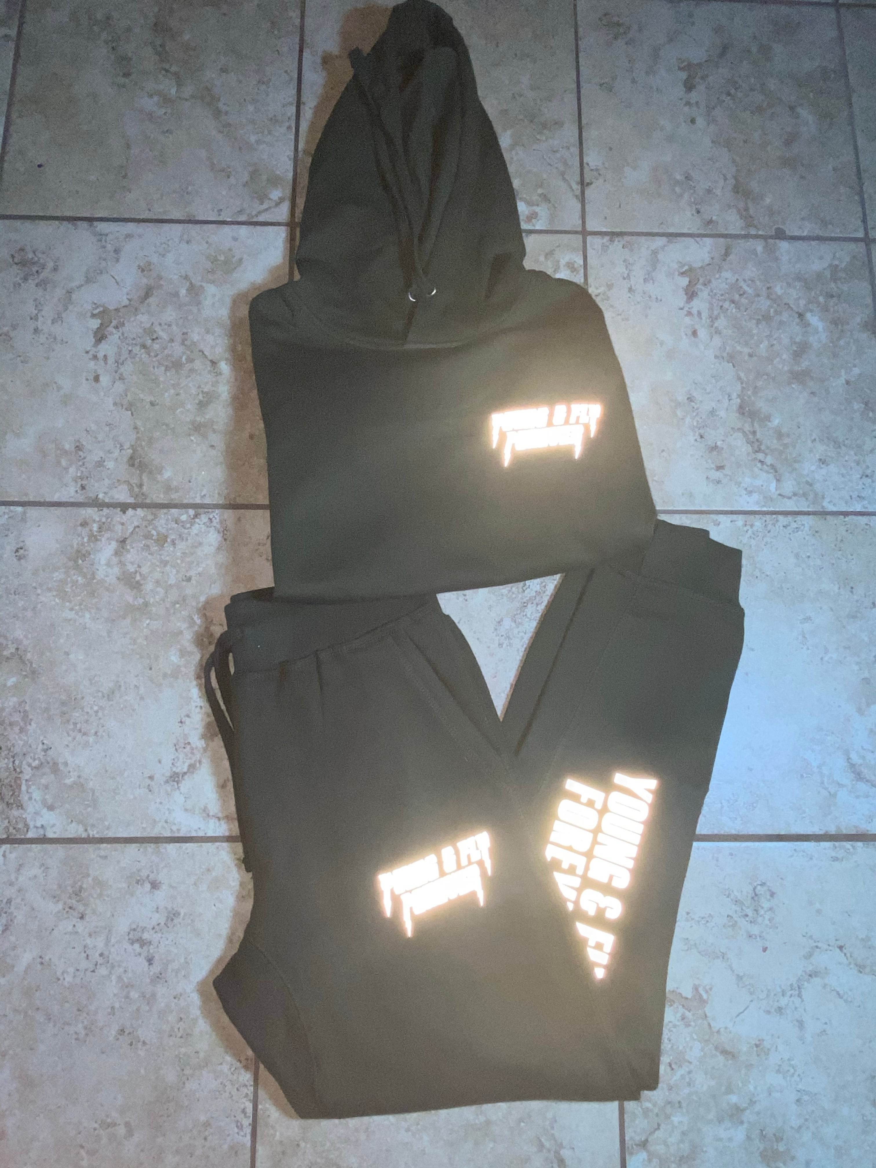 3m army cozy joggers sets (army green)